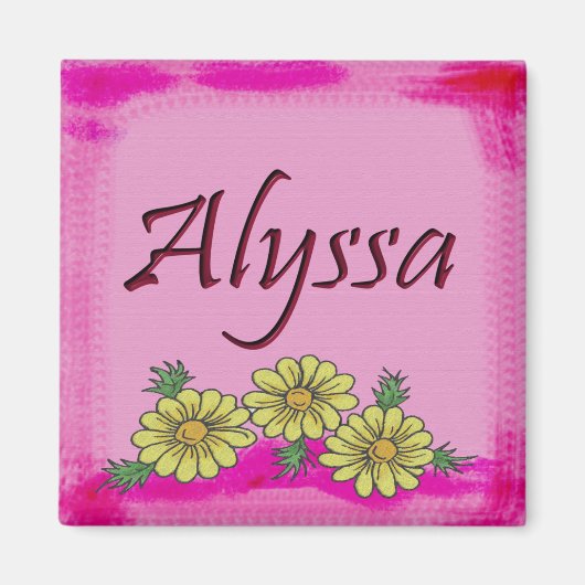 Alyssa Daisy Magnet (Vorne)