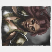 Alyssa - die Kriegerprinzessin Fleecedecke (Vorderseite (Horizontal))