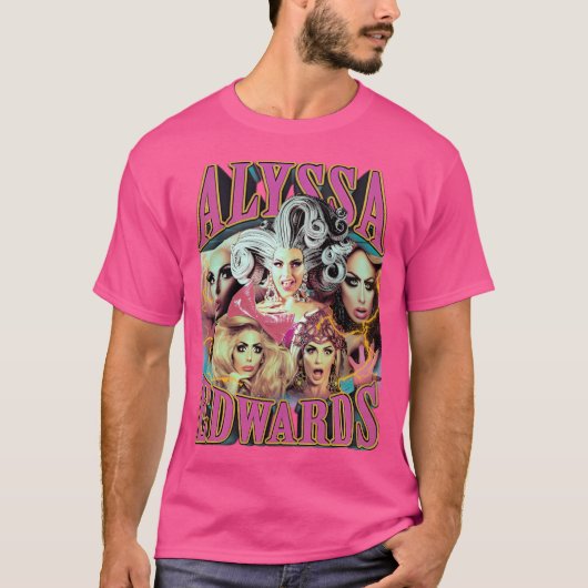 Alyssa Edwards Retro Bootleg Retro Bootleg T-Shirt (Vorderseite)