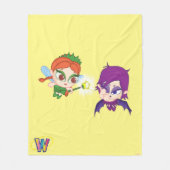 Alyssa gegen Nafaria Fleecedecke (Vorderseite)