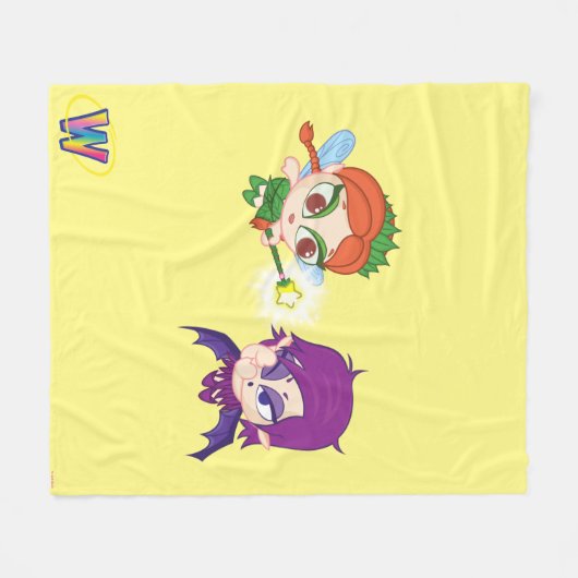 Alyssa gegen Nafaria Fleecedecke (Vorderseite (Horizontal))