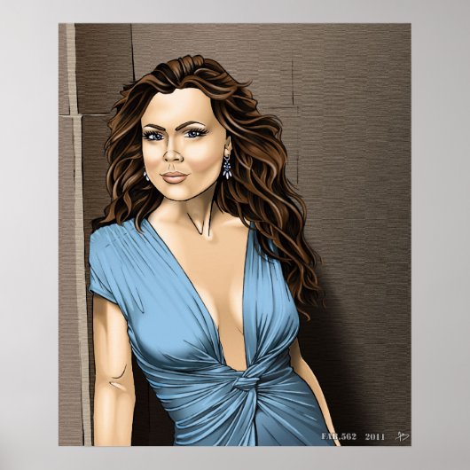 alyssa milano zu postieren poster (Vorne)