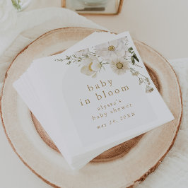 ALYSSA Wildblume Floral Baby in Bloom Baby Dusche Serviette