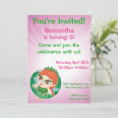 Alyssas magischer Wald Einladung (Stehend Vorderseite)