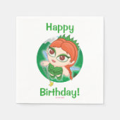 Alyssas magischer Wald Serviette (Vorderseite)