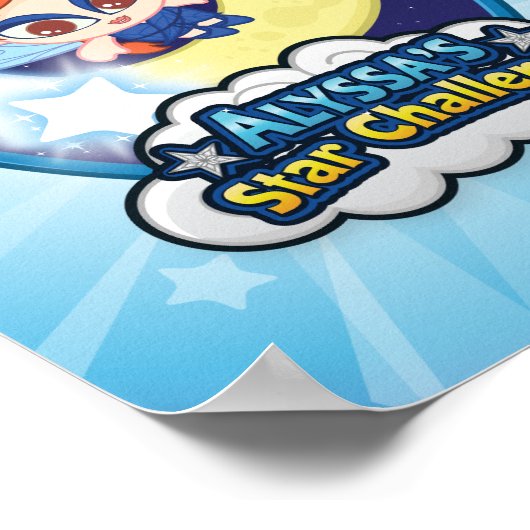 Alyssas Star Challenge Poster (Ecke)