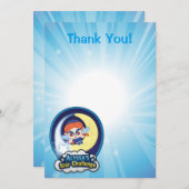 Alyssas Stern-Herausforderung Dankeskarte (Vorne/Hinten)