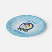 Alyssas Stern-Herausforderung Pappteller (Schrägansicht)