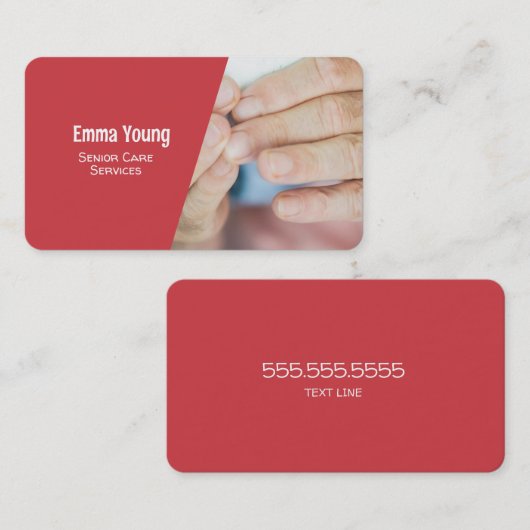 Alzheimer-Alzheimer-Behandlung Visitenkarte (Vorne/Hinten)