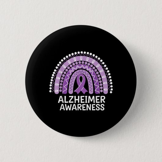 Alzheimer-Bewusstsein Button (Vorderseite)
