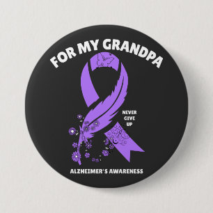 Alzheimer-Bewusstsein - Für meinen Großvater Button