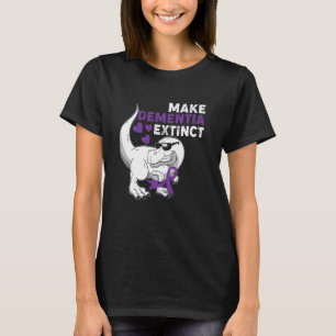 Alzheimer Bewusstsein macht Demenz zum Aussterben  T-Shirt