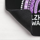 Alzheimer-Bewusstsein Mousepad (Ecke)
