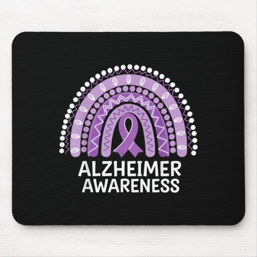 Alzheimer-Bewusstsein Mousepad (Vorne)