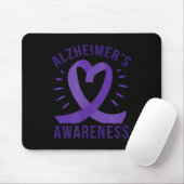 Alzheimer-Bewusstsein Mousepad (Mit Mouse)