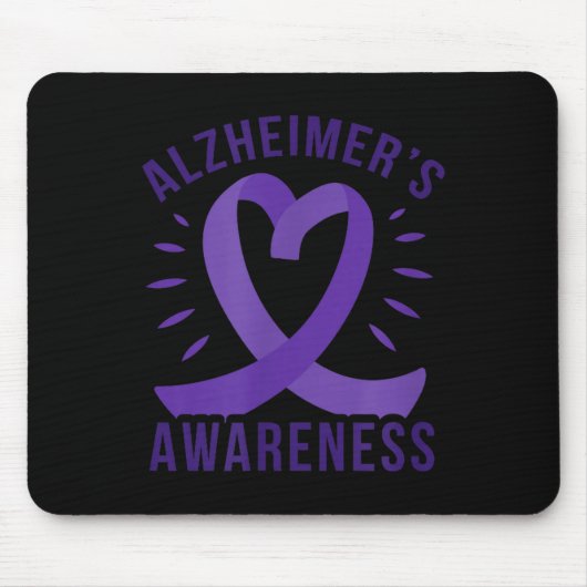 Alzheimer-Bewusstsein Mousepad (Vorne)
