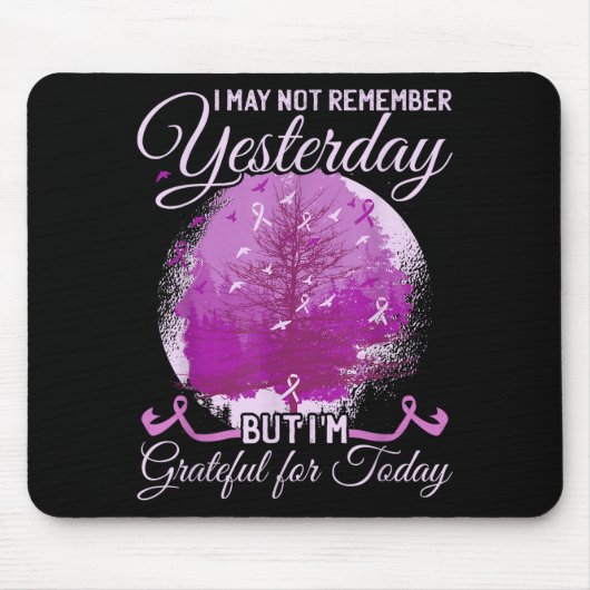 Alzheimer-Bewusstsein Mousepad (Vorne)