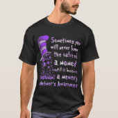 Alzheimer-Bewusstsein T-Shirt (Vorderseite)