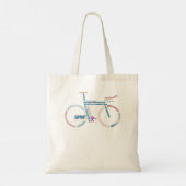 Alzheimer-Bewusstsein Tragetasche (Rückseite)