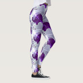 Alzheimer Bewusstseins-Elefanten Leggings (Rechts)