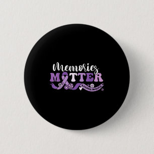 Alzheimer-Bewusstseins-Erinnerungen wir tragen lil Button
