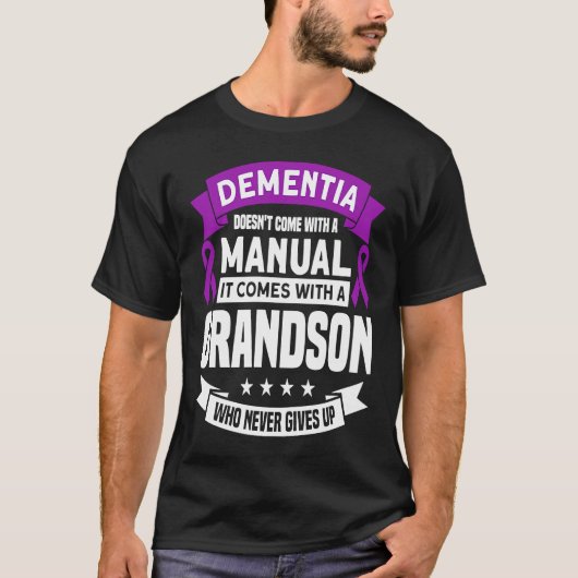Alzheimer For dementia, there is no instructions f T-Shirt (Vorderseite)