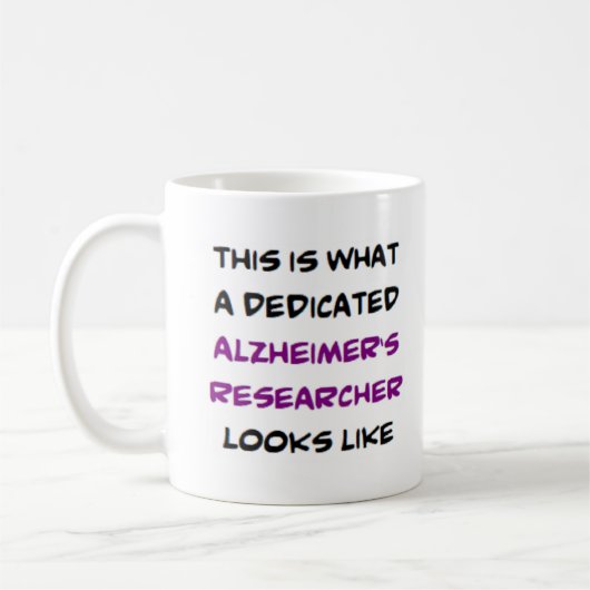 Alzheimer-Forscher, Kaffeetasse (Links)