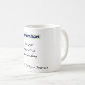 Alzheimer-Gatte-StützTasse Kaffeetasse (VorderseiteRechts)