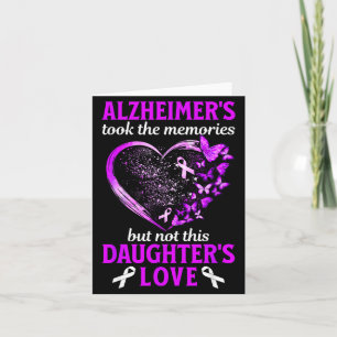Alzheimer hat Erinnerungen genommen, nicht die Lie Karte
