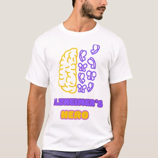 Alzheimer-Held T-Shirt (Vorderseite)