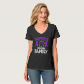Alzheimer ist mit der falschen Familie verheiratet T-Shirt (Vorderseite Vollansicht)