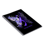 Alzheimer-Krankheit Krieger Ich bin der Sturm Alzh Notizblock (Rechte Seite)