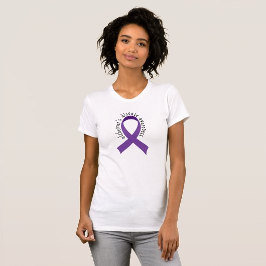 Alzheimer Krankheits-Bewusstseins-T - Shirt (Vorne ganz)