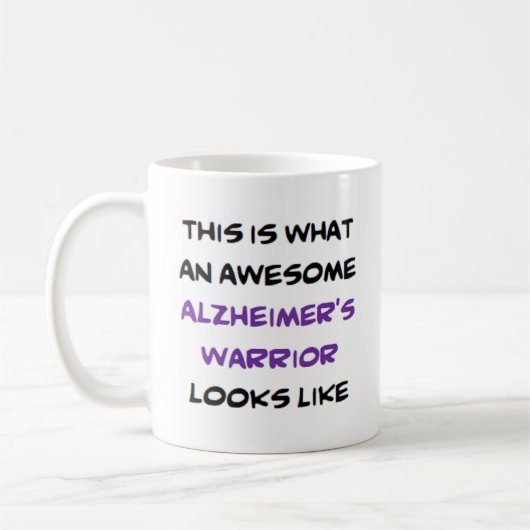 Alzheimer-Krieger, phantastisch Kaffeetasse (Links)