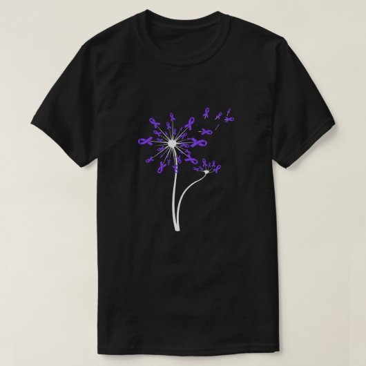Alzheimer Lupus Epilepsie Bewusstsein Kronleuchter T-Shirt (Design vorne)