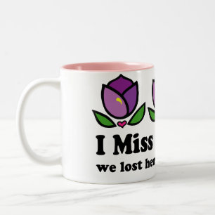 Alzheimer Mama-Erinnerungs-Tasse Zweifarbige Tasse