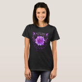 ALZHEIMER S AWARENESS Flower We Don t Know How Str T-Shirt (Vorne ganz)