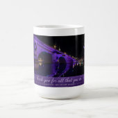 Alzheimer’s Dementia Awareness London Bridge Kaffeetasse (Mittel)