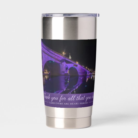 Alzheimer’s Dementia Awareness London Bridge Thermobecher (Links)