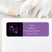 Alzheimer Sensibilisierung für Lila Schmetterlinge (Insitu)