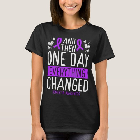 Alzheimer-Syndrom T-Shirt (Vorderseite)