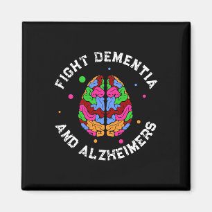 Alzheimerheimer Awareness End Fight Heimers Magnet