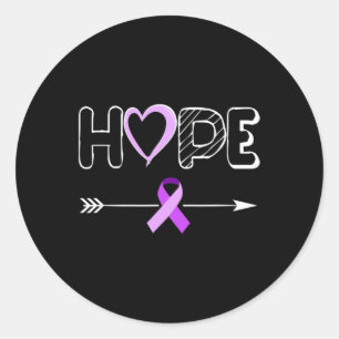 Alzheimerheimer Ribbon Heimer Runder Aufkleber