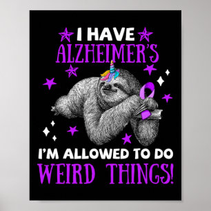 Alzheimerheimer S Bewusstseinsbekleidung Ich Erlau Poster
