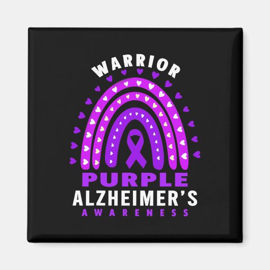 - Alzheimerheimer Warrior - Heimer-Bewusstsein Magnet (Vorne)