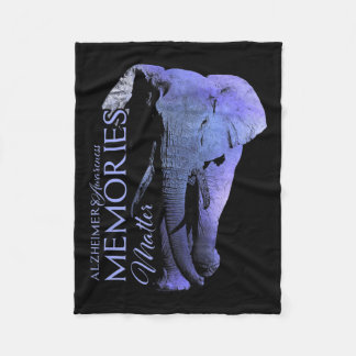 Alzheimerheimers und Sensibilisierung Fleecedecke