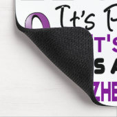 Alzheimerkrankheit HOFFNUNG 1 Mousepad (Ecke)