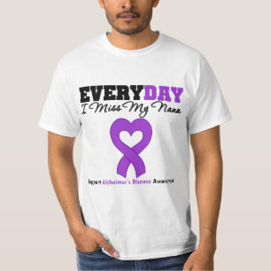 Alzheimerkrankheit jeden Fräulein My Nana des Tag T-Shirt