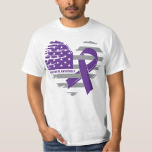 Alzheimers Awareness Adult Tshirt END ALZ Walk T-S