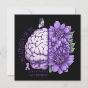 Alzheimer's Awareness, an die ich für Sie denken w